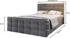 Masseno Boxspringbett AMON 140x200 cm Komplett-Set mit Produktbild-Vorschau 6