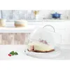 plast team Tortenhaube rund transparent/weiß Produktbild-Vorschau 7