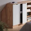 Szafa skosna Vicco Rion Białe pofałdowanie 80 x 81.6 cm z 2 Podgląd zdjęcia produktu 6