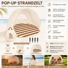 Tenda da spiaggia portatile, parasole per spiaggia, Anteprima dell’immagine prodotto 2