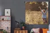 MuchoWow® Wandteppich Wandbehang Frau - Blumen - Frühling Produktbild-Vorschau 5