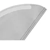 A close-up view of a gray microfiber mop pad with white velcro strips. Produktbild-Vorschau