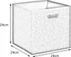 Boîte de rangement pour enfants « Joey » noir et blanc 29 x Voir les images du produit 7