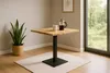 Bistrotisch Baumkante massiv Akazie natur lackiert 60 x 60 Produktbild-Vorschau 1
