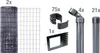 Alberts 669089 Fix-Clip Pro comme set complet de clôture, à Voir les images du produit 1