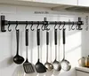 Držák na kuchyňské náčiní, 80 cm, hliníková tyč s 12 Náhled obrázku produktu 3