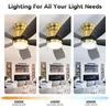 AIORBER 42 Zoll Deckenventilator mit Licht LED dimmbar Produktbild-Vorschau 7