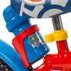 Close-up of a water bottle holder on a child's bicycle. Podgląd zdjęcia produktu
