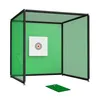 GIHAUVIA Sport Golfkäfig Zielnetz 3x3x3 M Grün One Size Produktbild-Vorschau 1