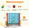 COSTWAY 4 in 1 Tetris grande, Jumbo Tetris con lancio Anteprima dell’immagine prodotto 3