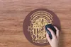 MuchoWow® Mauspad Mousepad Mancave - Gewichte - Flagge - Produktbild-Vorschau 3