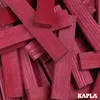 A pile of red wooden building blocks. Produktbild-Vorschau