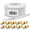 50m ARLI Koaxialkabel – max. 135 dB 5-fach geschirmt + 10x Produktbild-Vorschau 1