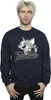 Tom And Jerry - "Greyscale Square" Sweatshirt für Herren Produktbild-Vorschau 2