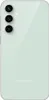 The back of a mint green Samsung Galaxy S23 FE smartphone is shown against a light gray background. Produktbild-Vorschau