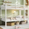 Sweiko Etagenbett für Kinder, Kinderbett mit dreistufiger Produktbild-Vorschau 1