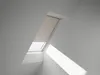 VELUX Verdunkelungsrollo uni sandbeige manuell Rahmen Produktbild-Vorschau 1
