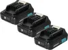 vhbw 3x Akku Ersatz für Makita BL1021, BL1021B, BL1016, Produktbild-Vorschau 1