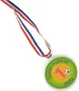EDUPLAY 240091 Kunststoff-Medaille mit Motiv-Fach zum Produktbild-Vorschau 1