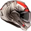 HJC F100 ANTMAN MARVEL Klapphelm XL in rot/grau Produktbild-Vorschau 2