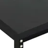 vidaXL Konsolentisch Schwarz 200x35x75,5 cm Hartglas Produktbild-Vorschau 5