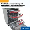 Geschirrspüler vollintegrierbar | EGSP9614-E-030A inox | 14 Produktbild-Vorschau 7