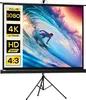Schermo per videoproiettore HOMCOM con treppiede, formato Anteprima dell’immagine prodotto 1