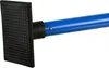 A close-up view of a blue telescoping support pole with a black rubberized end. Náhľad obrázku produktu
