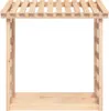 vidaXL Kaminholzregal 108x64,5x110 cm Massivholz Kiefer Produktbild-Vorschau 5