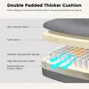 Cutaway view of a cushion showing its layered construction. Produktbild-Vorschau