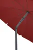 TrendLine Sonnenschirm dunkelrot Ø 180 cm Produktbild-Vorschau 2