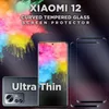 A marketing image showcasing a Xiaomi 12 phone and screen protectors with colorful powder explosions in the background. Produktbild-Vorschau