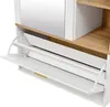 MODFU Wandgarderobe,Flurschrank mit Falttüren und Produktbild-Vorschau 8