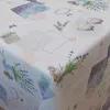 PVC Tischdecke Lavender Lavendel lila flieder weiss Produktbild-Vorschau 2