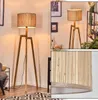 Arenabianca Stehlampe aus Holz/Seegras in Natur/Beige Produktbild-Vorschau 1