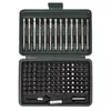 A set of screwdriver bits in a green case. Produktbild-Vorschau