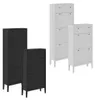 Armoire à chaussures Vicco Aron Noir 60x115cm, Model 54256 Voir les images du produit 8