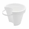 Vaso da fiori per tubo dell'acqua piovana - bianco - vaso Anteprima dell’immagine prodotto 5
