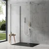 doporro Piatto Doccia 75x90 Rettangolare in Acrilico Nero H Anteprima dell’immagine prodotto 6