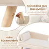 COSTWAY Kattenbank, luxe, verhoogd kattenbed, geschikt tot Productafbeelding-voorbeeld 6