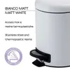 5 Liter weisser Kosmetikeimer mit SoftClose-Funktion | Produktbild-Vorschau 2