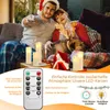 Clanmacy Sada 5 LED svíček s dálkovým ovládáním Bezplamenná Náhled obrázku produktu 3