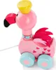 NICI Nachziehtier Flamingo, Babyspielzeug, Spielzeug, Tier, Produktbild-Vorschau 2
