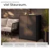 tectake® Aluminium Gartenschrank Monza 84,5 x 40,5 x 103,5 Produktbild-Vorschau 3
