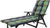 Auflage Rollliege Inco10475-240 grau-grün kariert 191x60x8 Produktbild-Vorschau 1