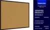 Tablica korkowa 100x80 cm rama drewniana lakierowana CZARNA Podgląd zdjęcia produktu 8