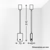 Briloner Lampe de lecture LED rechargeable 7x51x4,5 cm 2 W Voir les images du produit 5