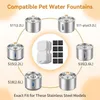 24er Pack Ersatzfilter für Katzenbrunnen, 12 Kohlefilter Produktbild-Vorschau 6