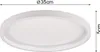 Plafoniera a LED - Bianco opaco - Ø 35 cm - Metallo Anteprima dell’immagine prodotto 6