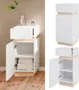 Midischrank Vicco Gloria Weiß 33 x 75.5 cm mit Tür und Produktbild-Vorschau 2